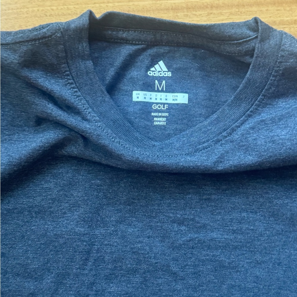 Adidas Men's Gray Golf Shirt